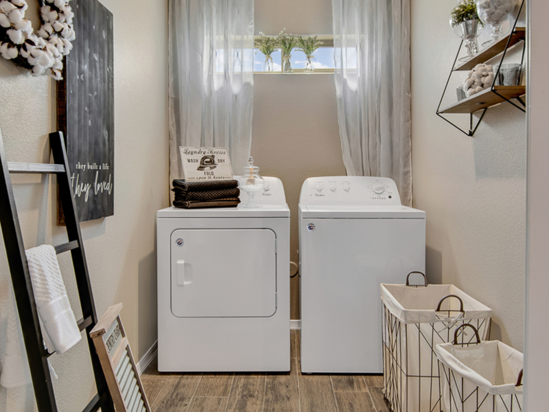 Brooks Model Home - Laundry Room