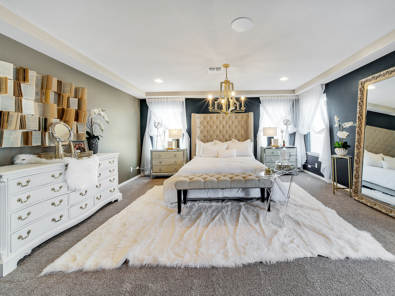Brooks Model Home - Master Bedroom