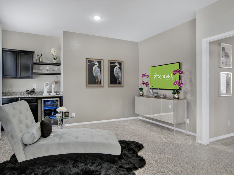 Frida Model Home - Master Bedroom Extension Morning Bar