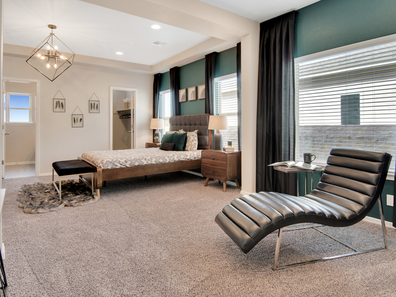 Ryan - Master Bedroom w/ sitting area - Model home now closed