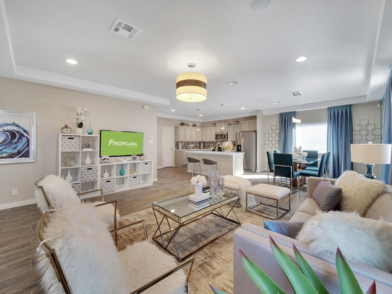 Weston - Living area - Model home now closed