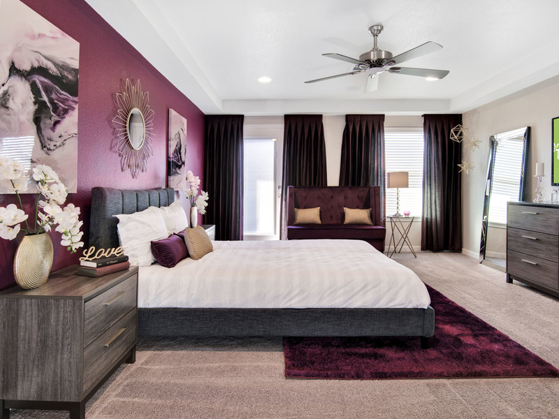 Weston - Master bedroom - Model home now closed