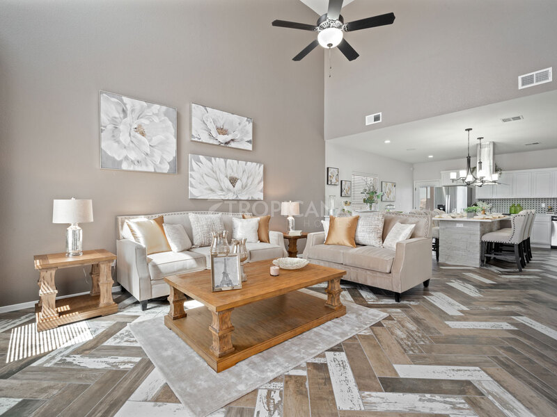 Eastlake model home - Living Room