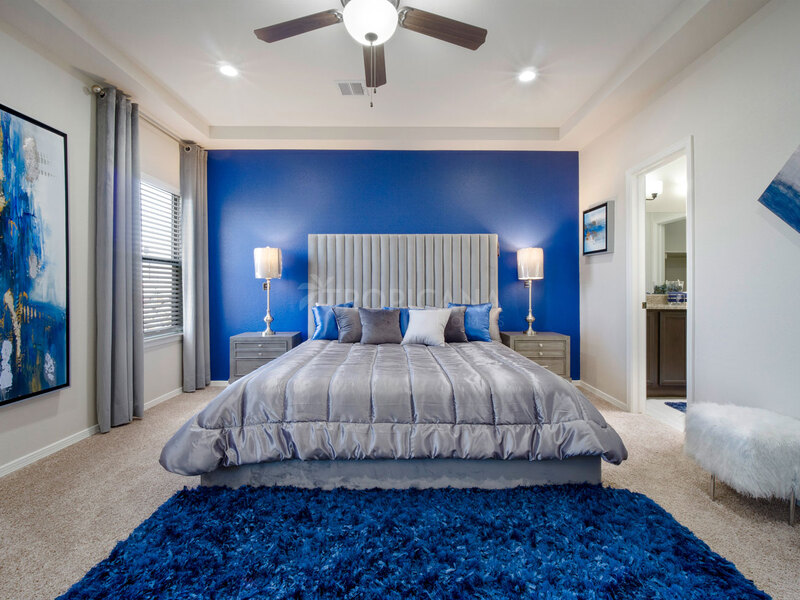 Bryan model home - Master bedroom